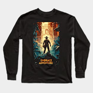 Embrace Adventure - Jungle Explorer - Indy Long Sleeve T-Shirt